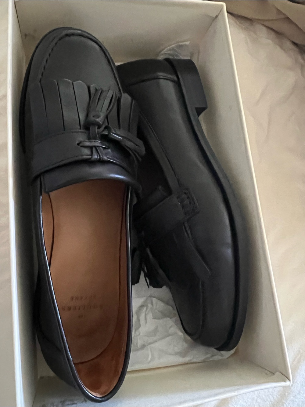 Sezane loafers black 38